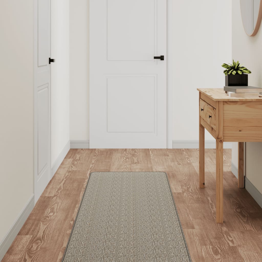 vidaXL Käytävämatto sisal-tyyli platina 50x200 cm