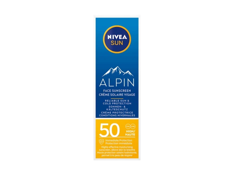 NIVEA_Sun Alpin kasvovoide SPF50 50ml