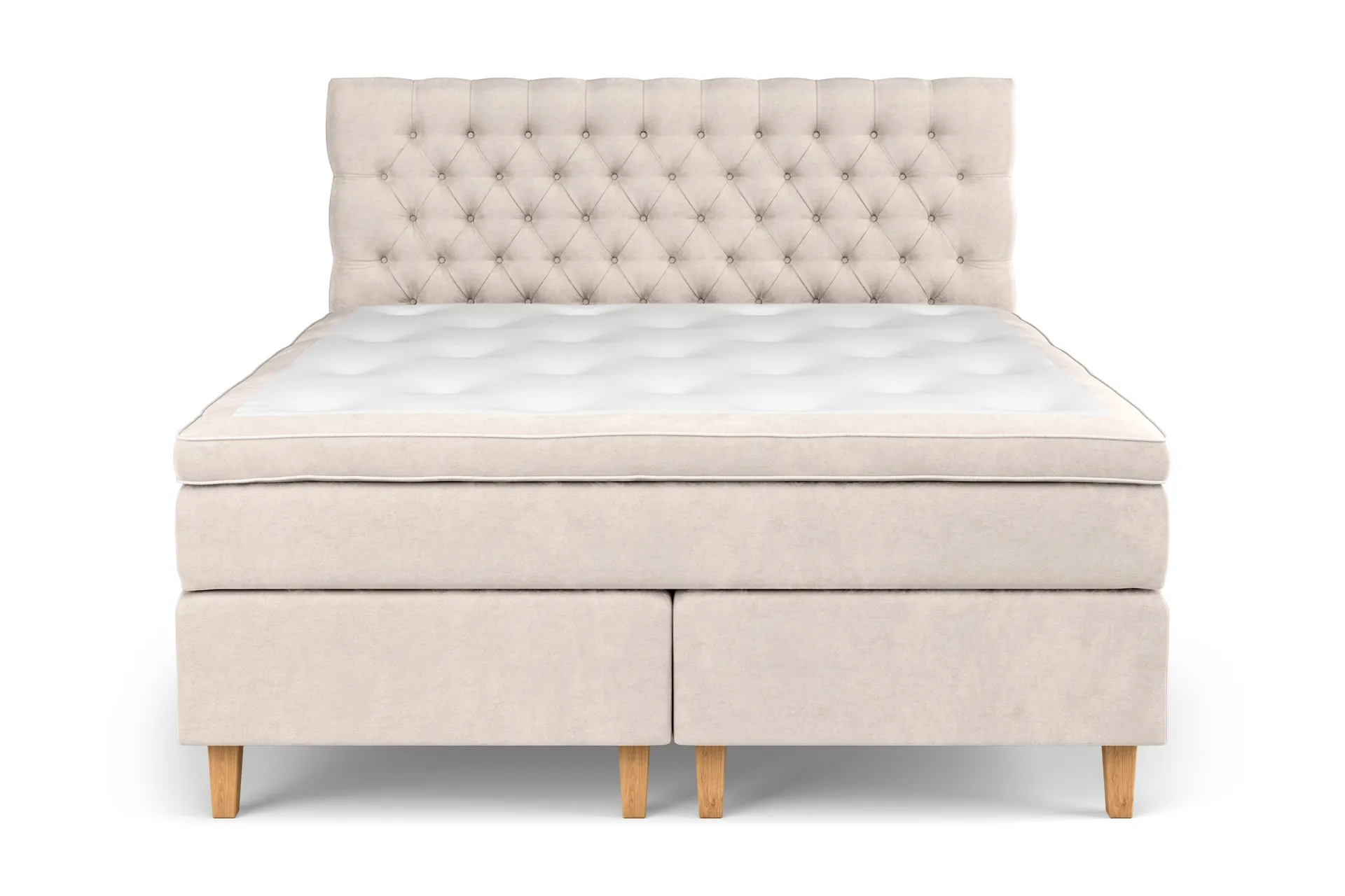Sänkypaketti Celine 180x200 cm Sametti - Beige
