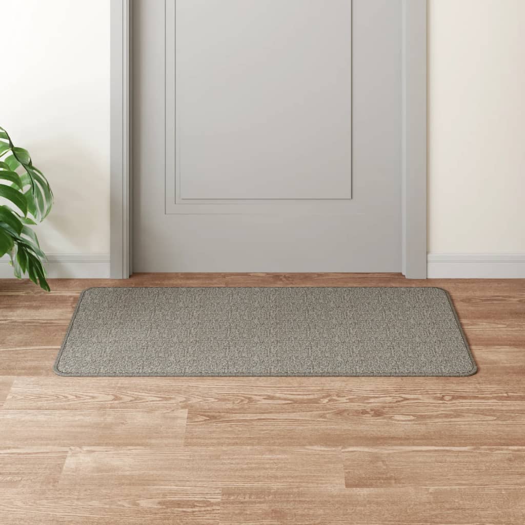 vidaXL Käytävämatto sisal-tyyli hopea 50x100 cm