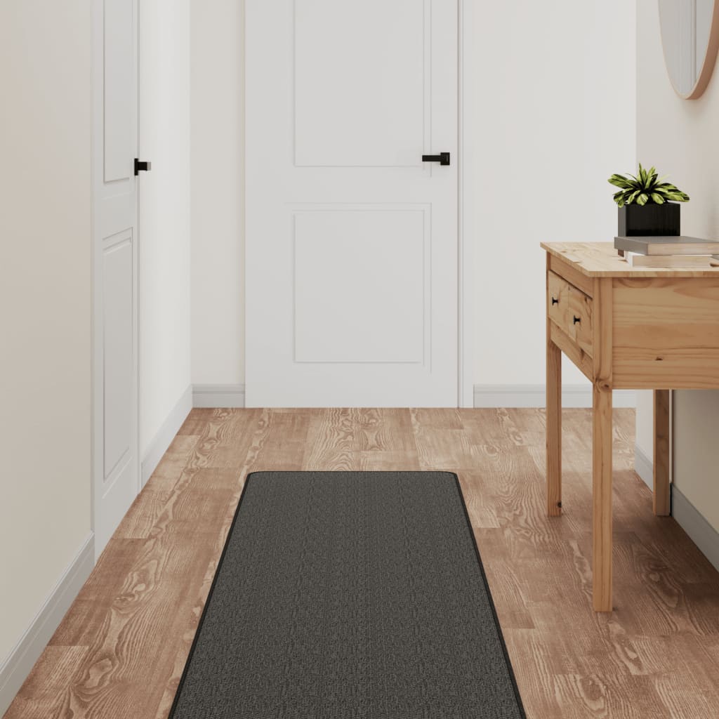 vidaXL Käytävämatto sisal-tyyli antrasiitti 50x250 cm