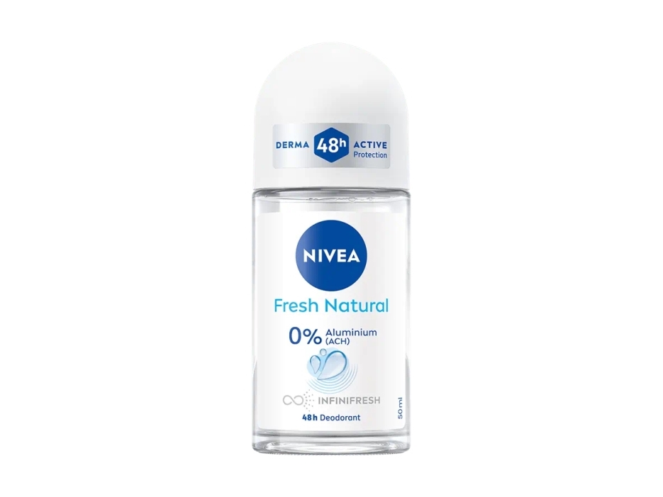 NIVEA Fresh Natural Roll-deodorantti 50 ml 48 h